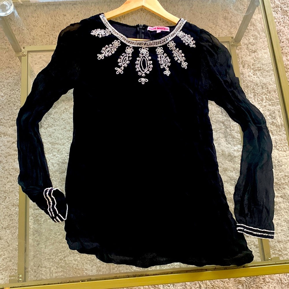 COPY - Cute black going out/work top